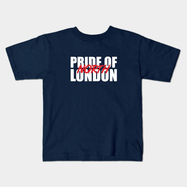 Pride of North London Kids T-Shirt by Footscore